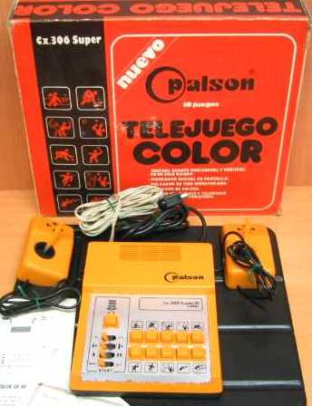 Palson CX.306 CX-306 Super 10 color (oranges Gehuse - silbernes Bedienfeld